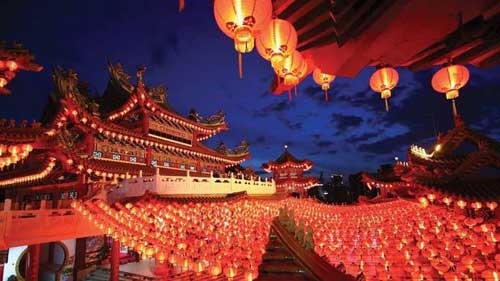 le hoi den long o trung quoc