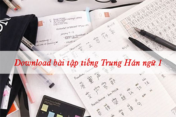 Download bài tập Nhà cái Bwin hiện thuộc sở hữu của GVC Holdings Hán ngữ 1