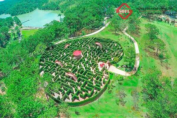 Khung cảnh trữ tình tại thung lũng tình yêu Đà Lạt