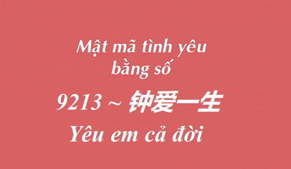 mật mã tình yêu trong các con số Bwin là gì
